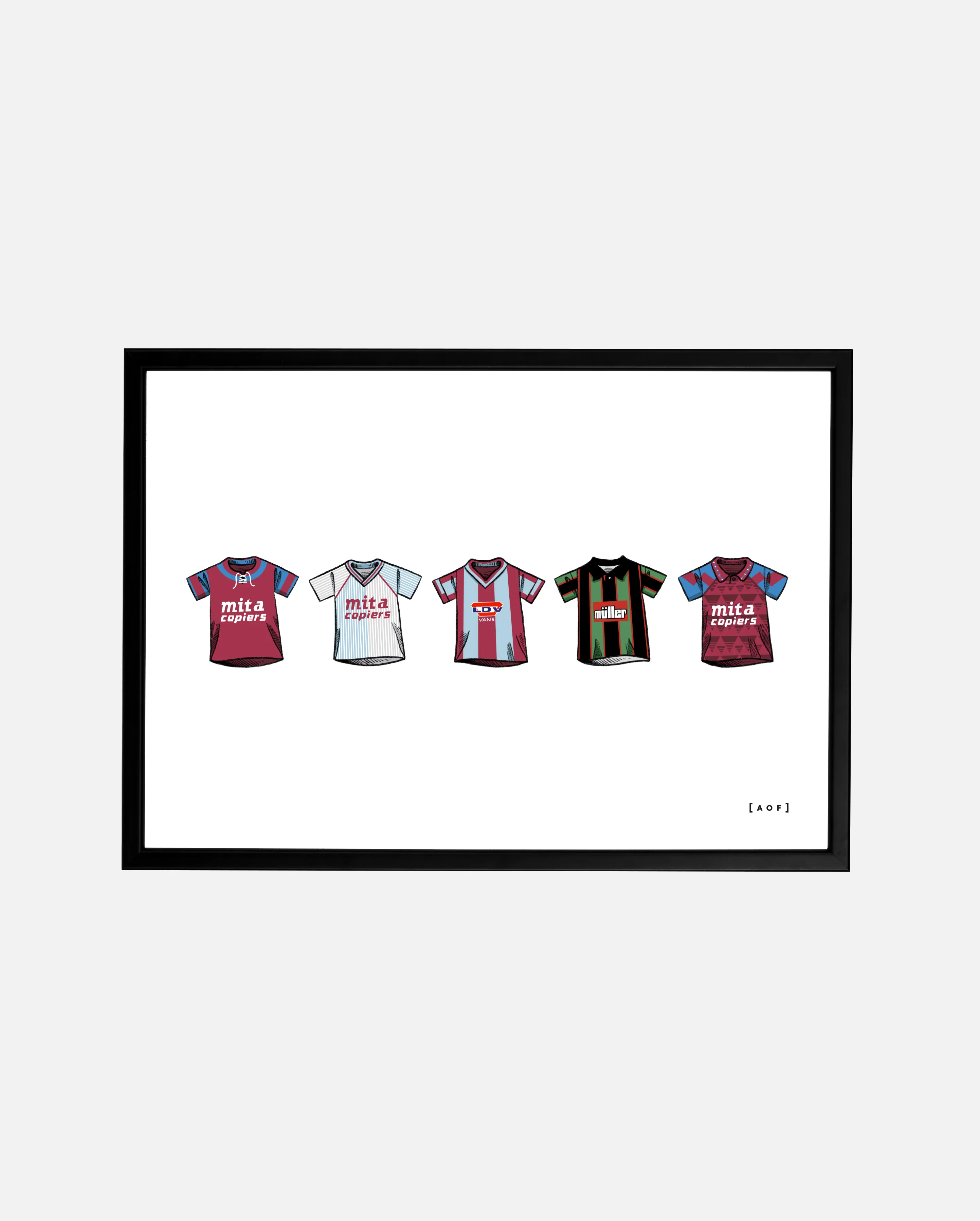 AVFC Classics Print