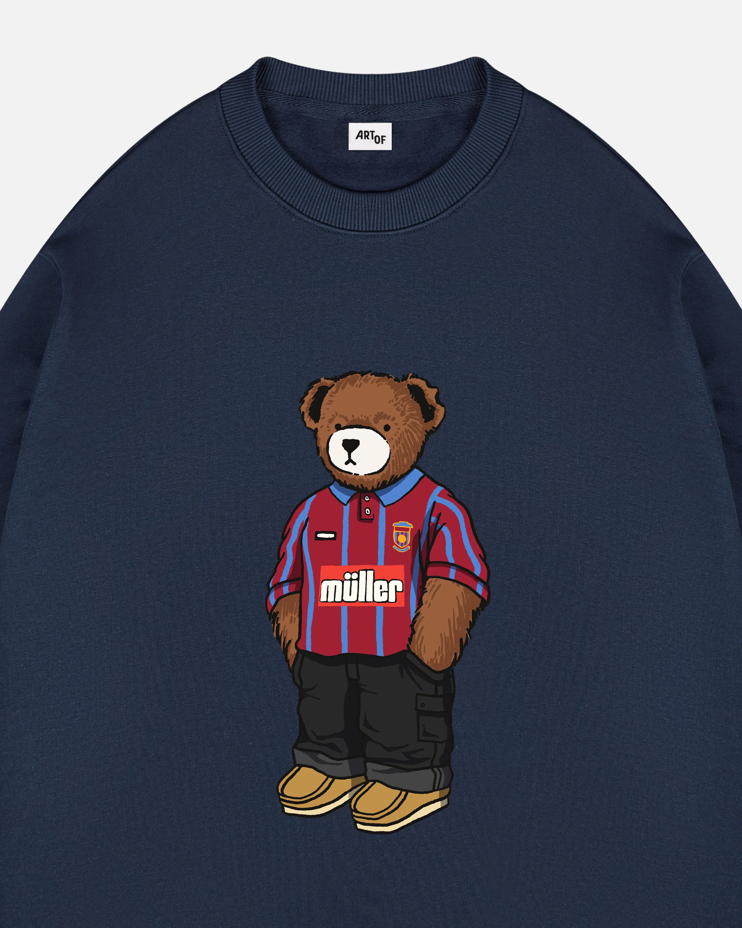 AVFC Home Pickles Navy Sweat - Image 2