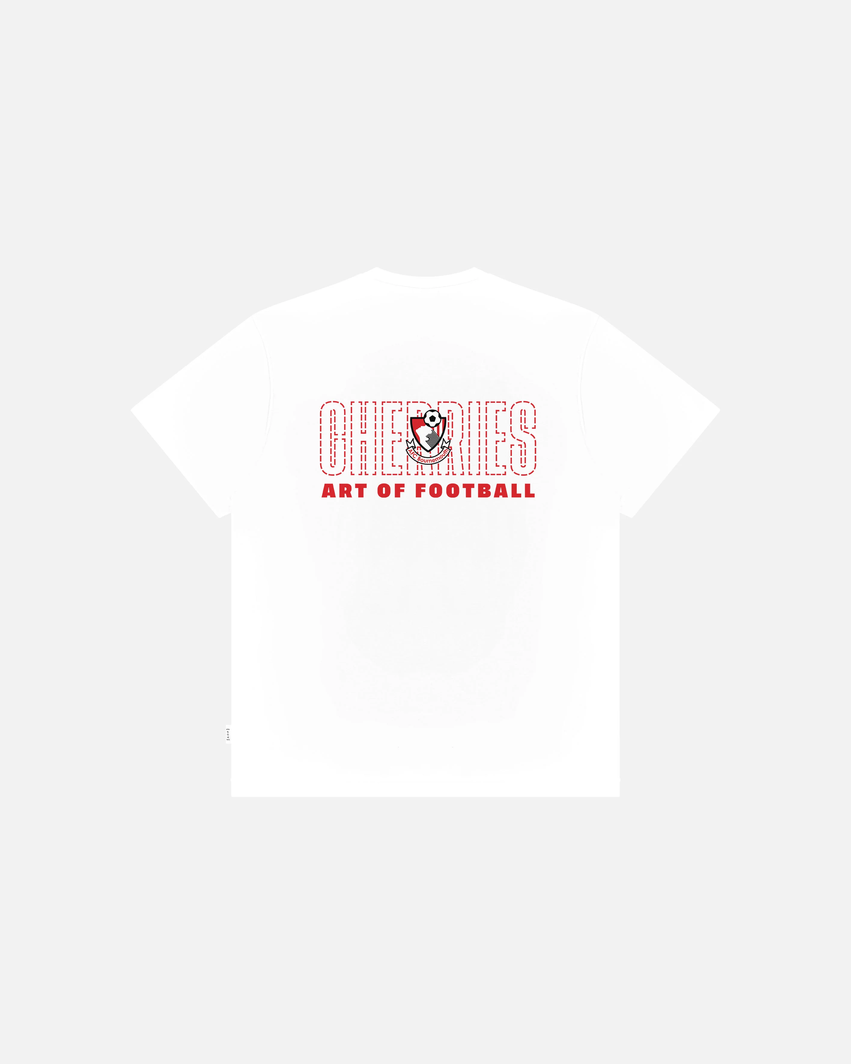 AFC Bournemouth 90s White Tee