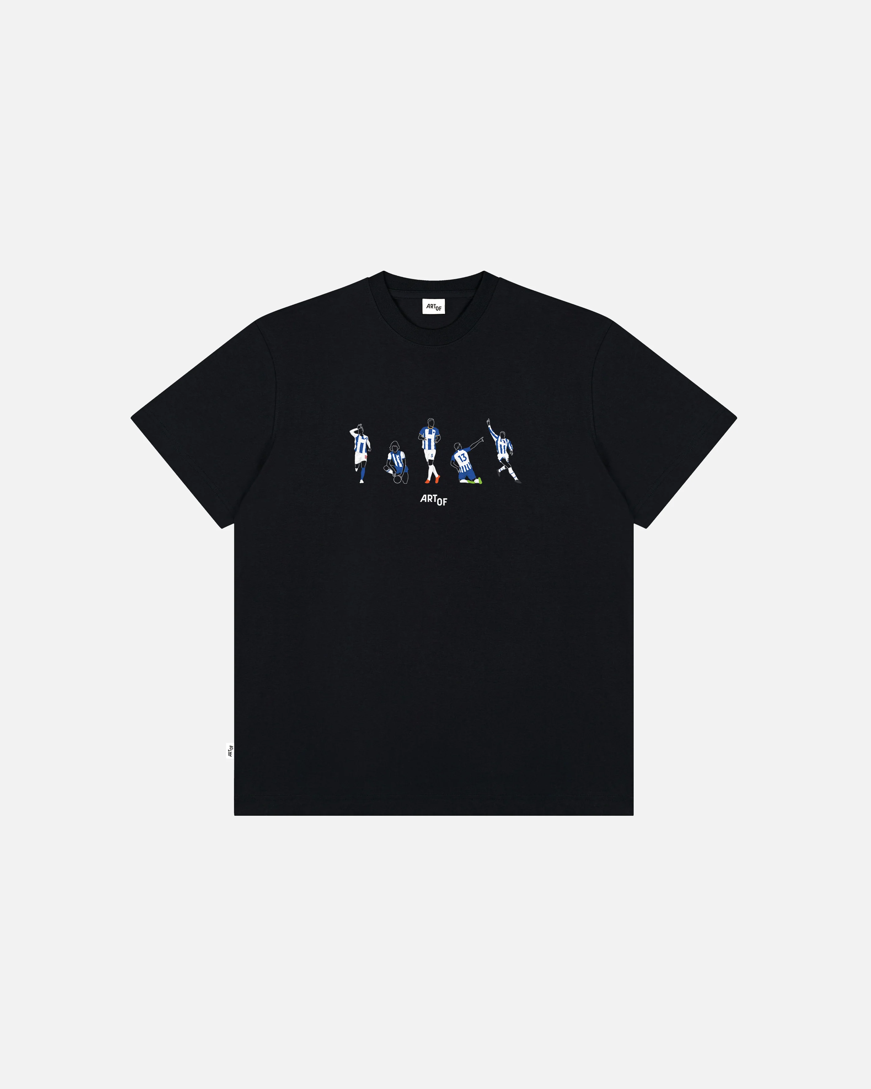 Brighton Printed Icons Black Tee