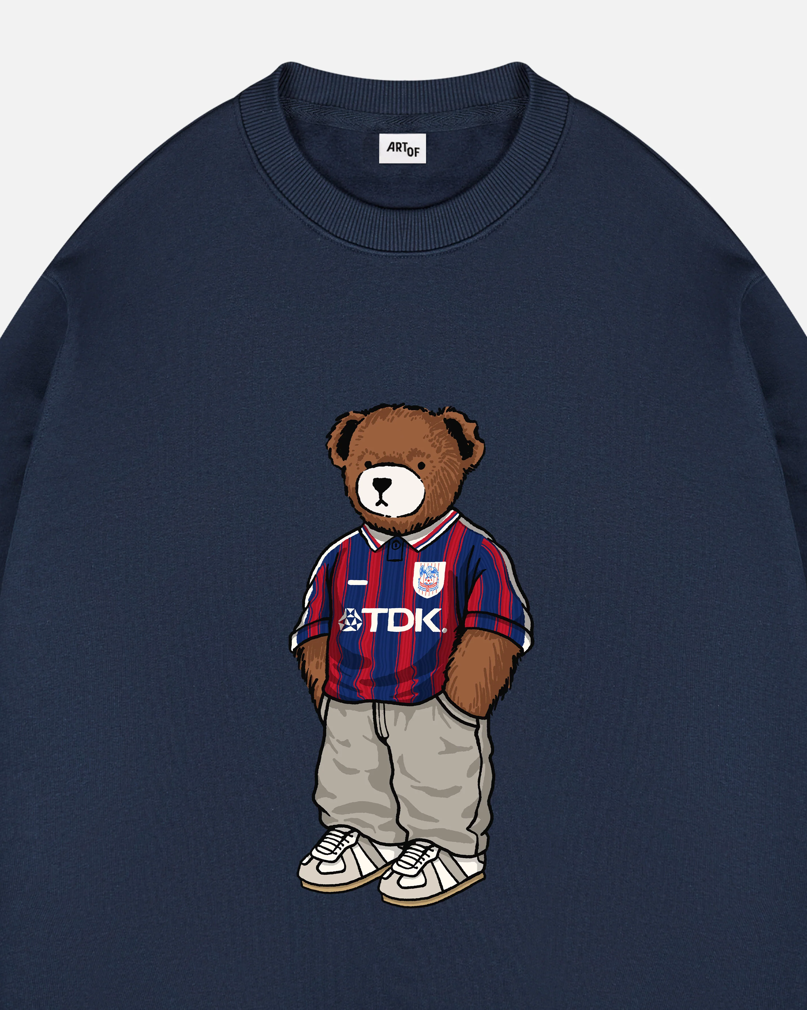 Crystal Palace Home Pickles Navy Sweat - Image 2