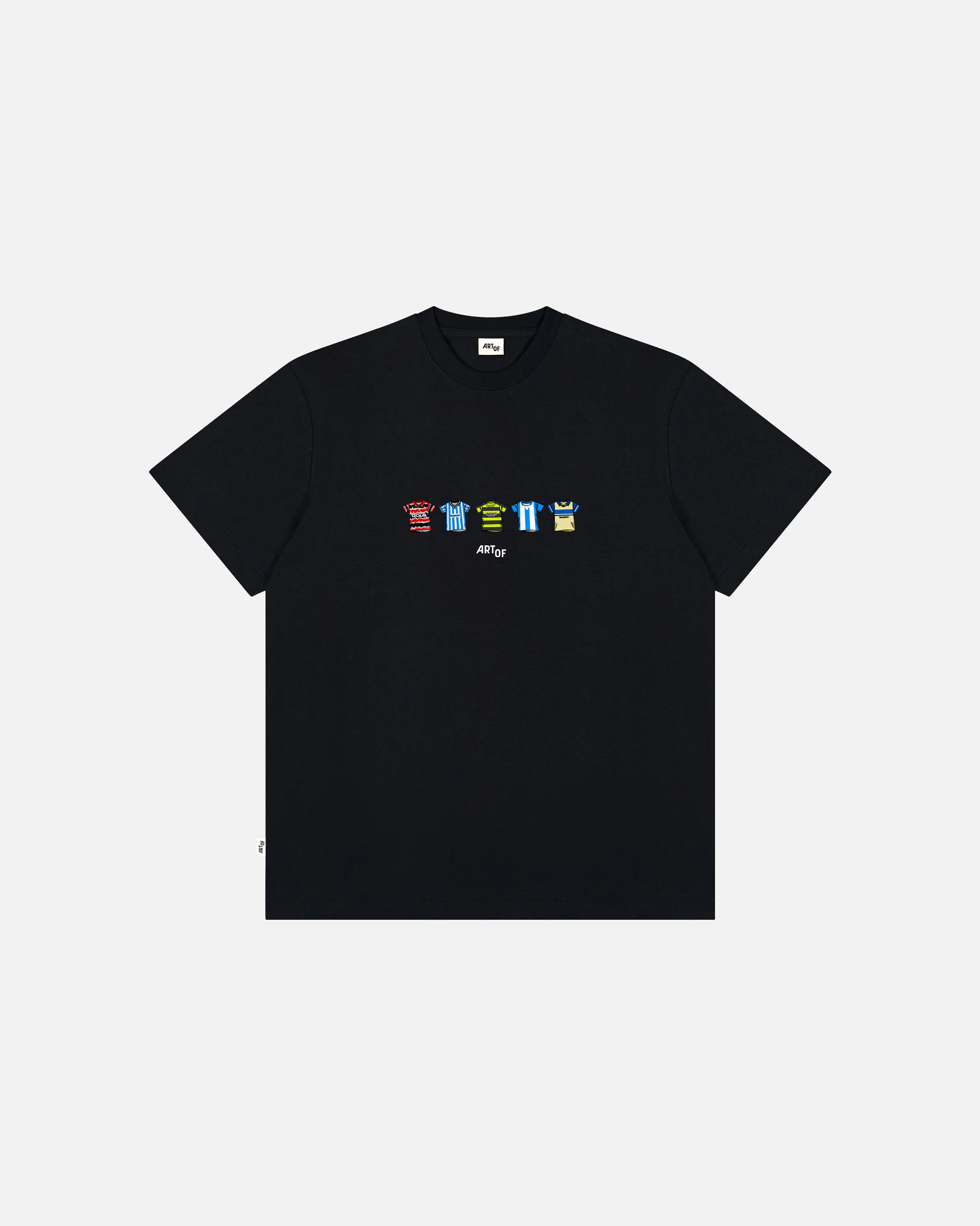 Huddersfield Printed Classics Black Tee