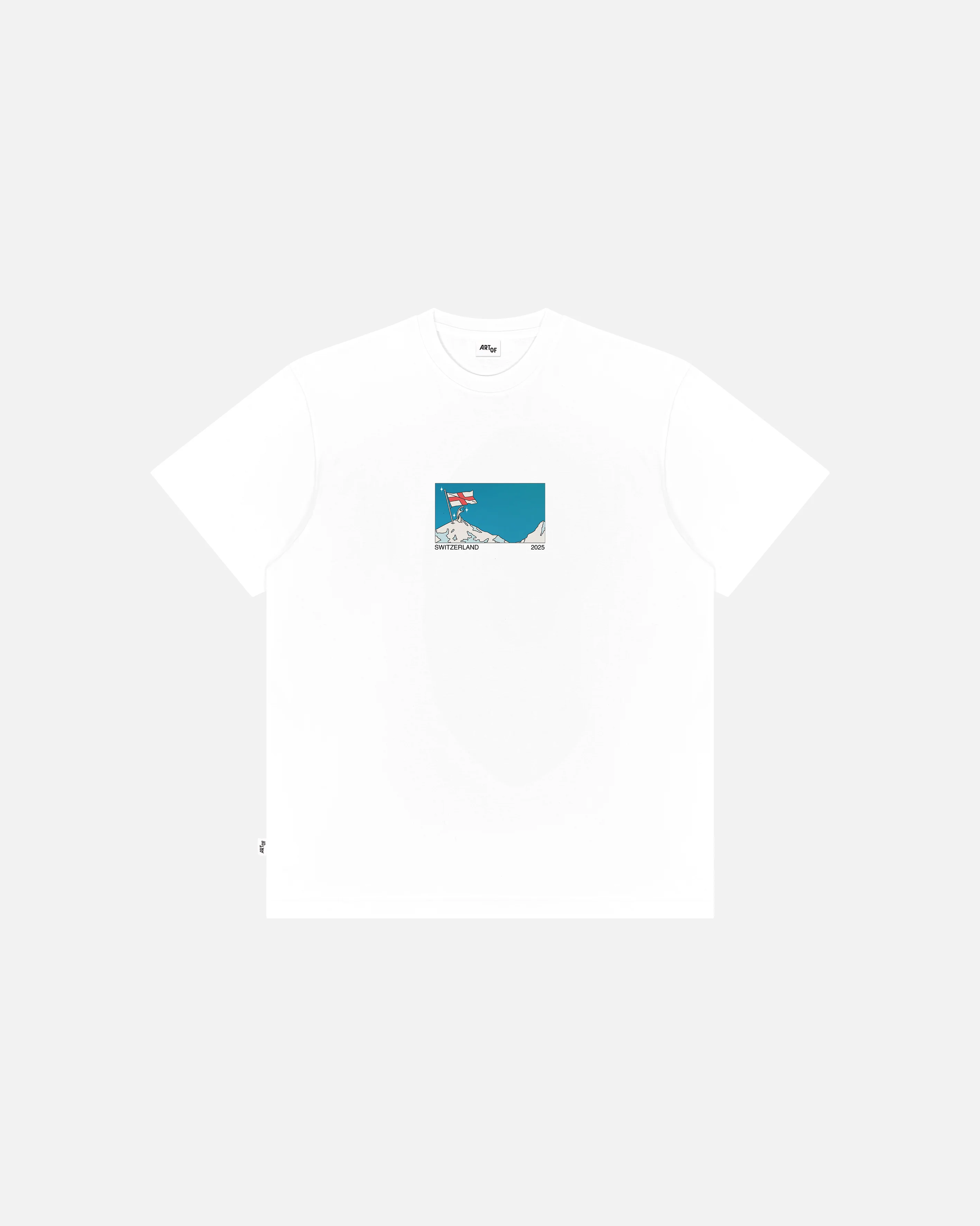 Switzerland '25 Tour White Tee - Image 2