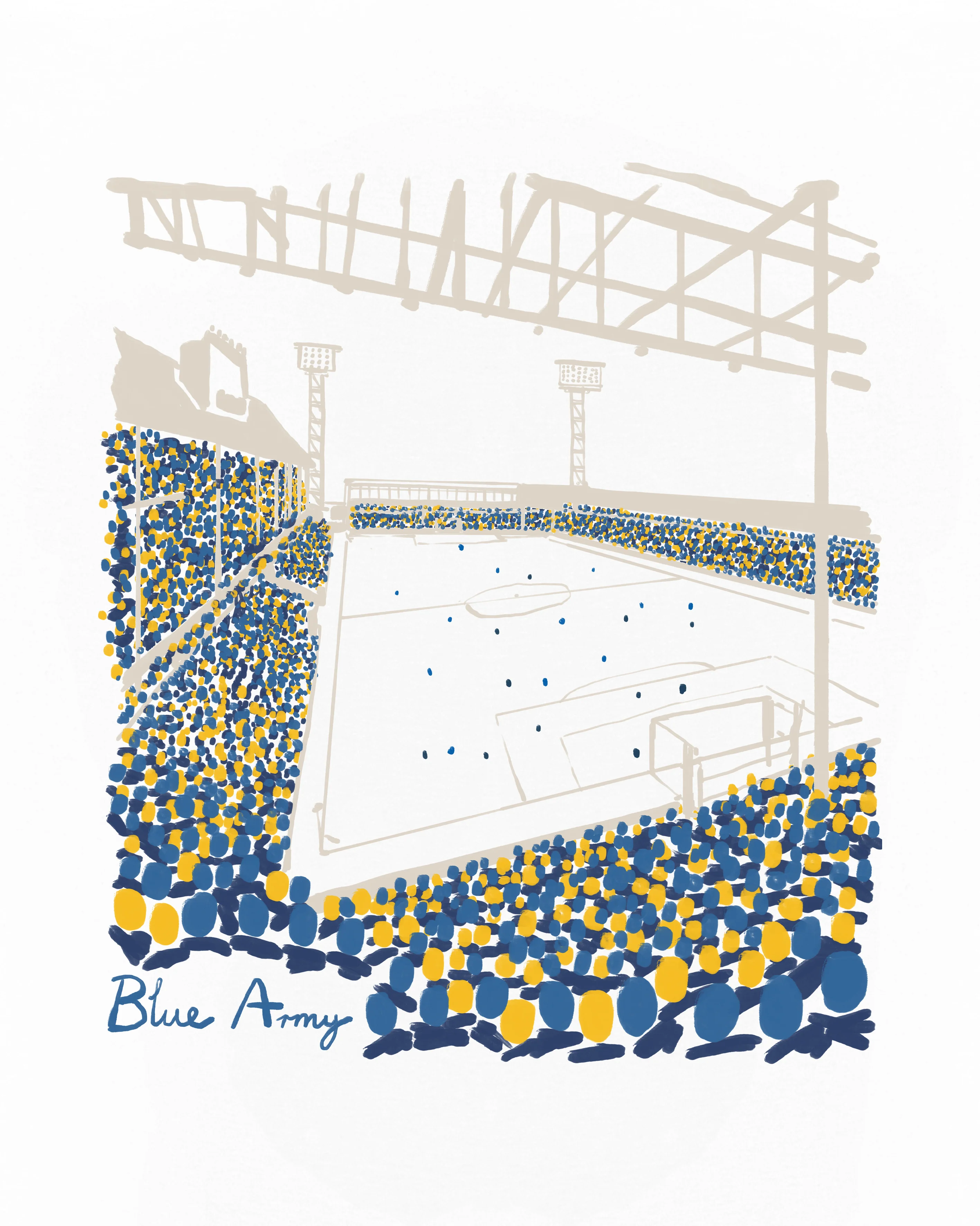 Leicester 12th Man White Tee - Image 3