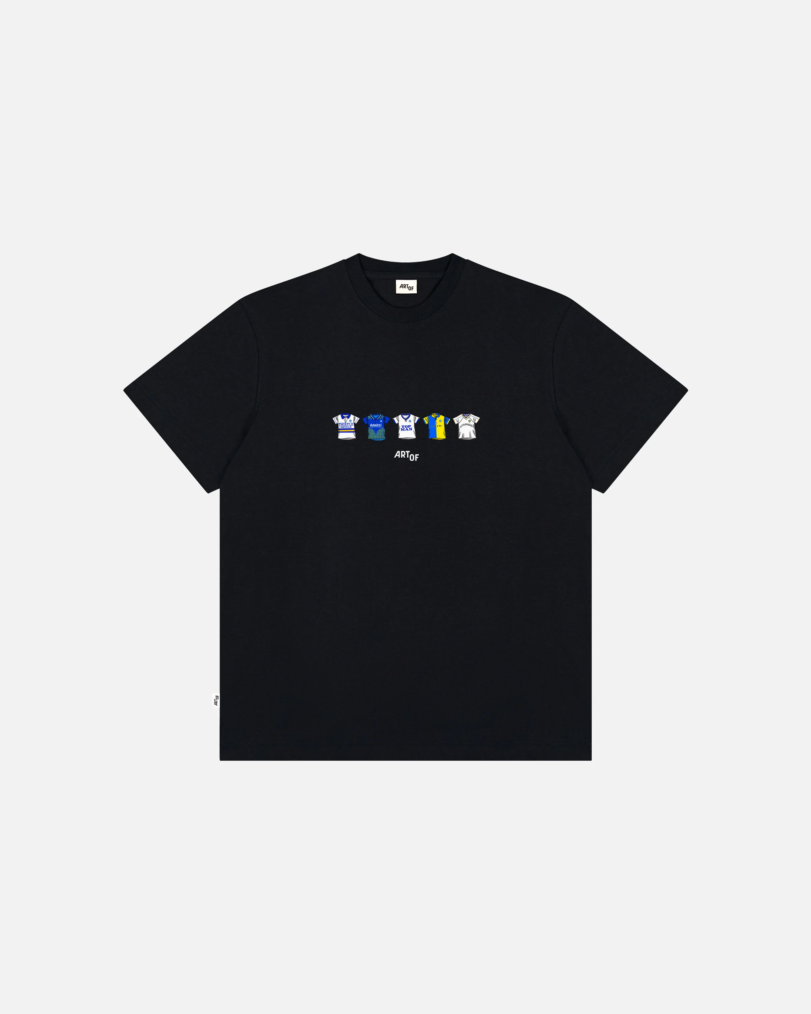 Leeds Printed Classics Black Tee