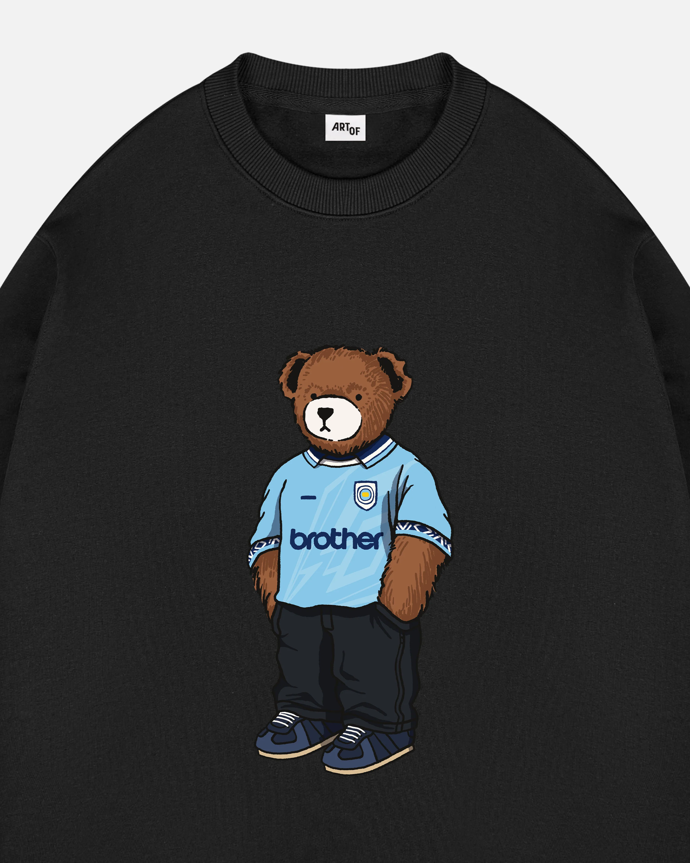 MCFC Home Pickles Black Sweat - Image 2
