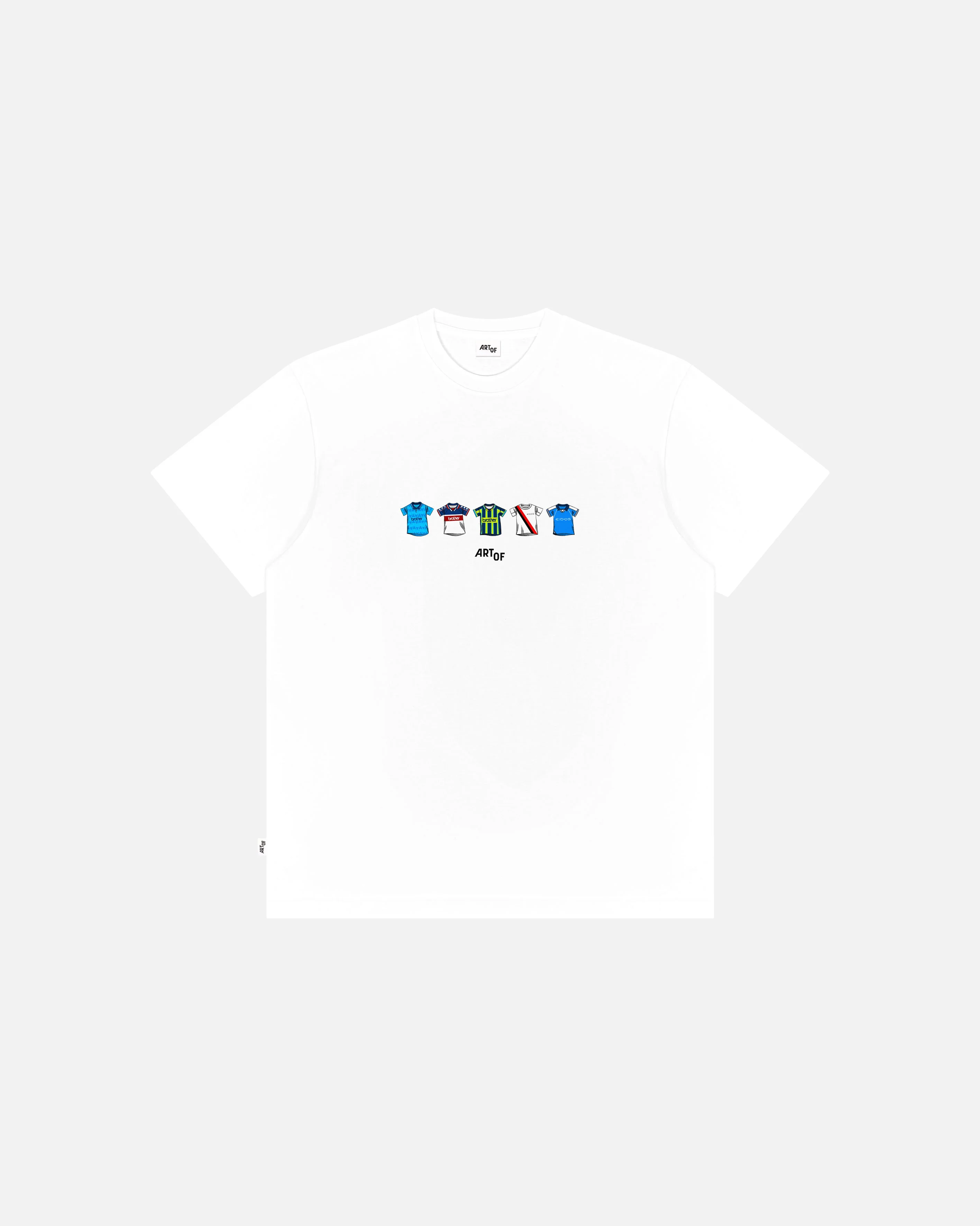 MCFC Printed Classics White Tee