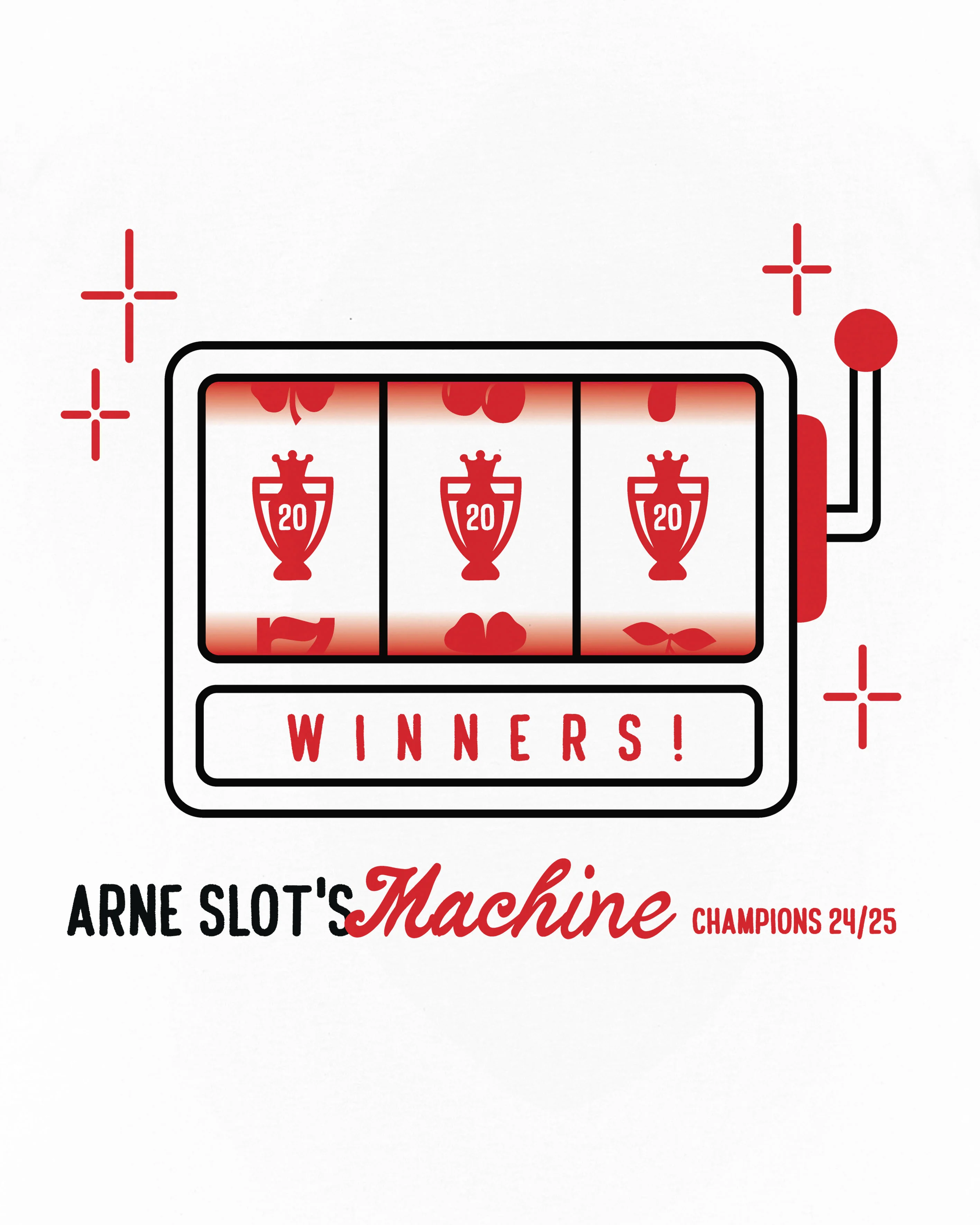 LFC Slot's Machine Tee White - Image 2