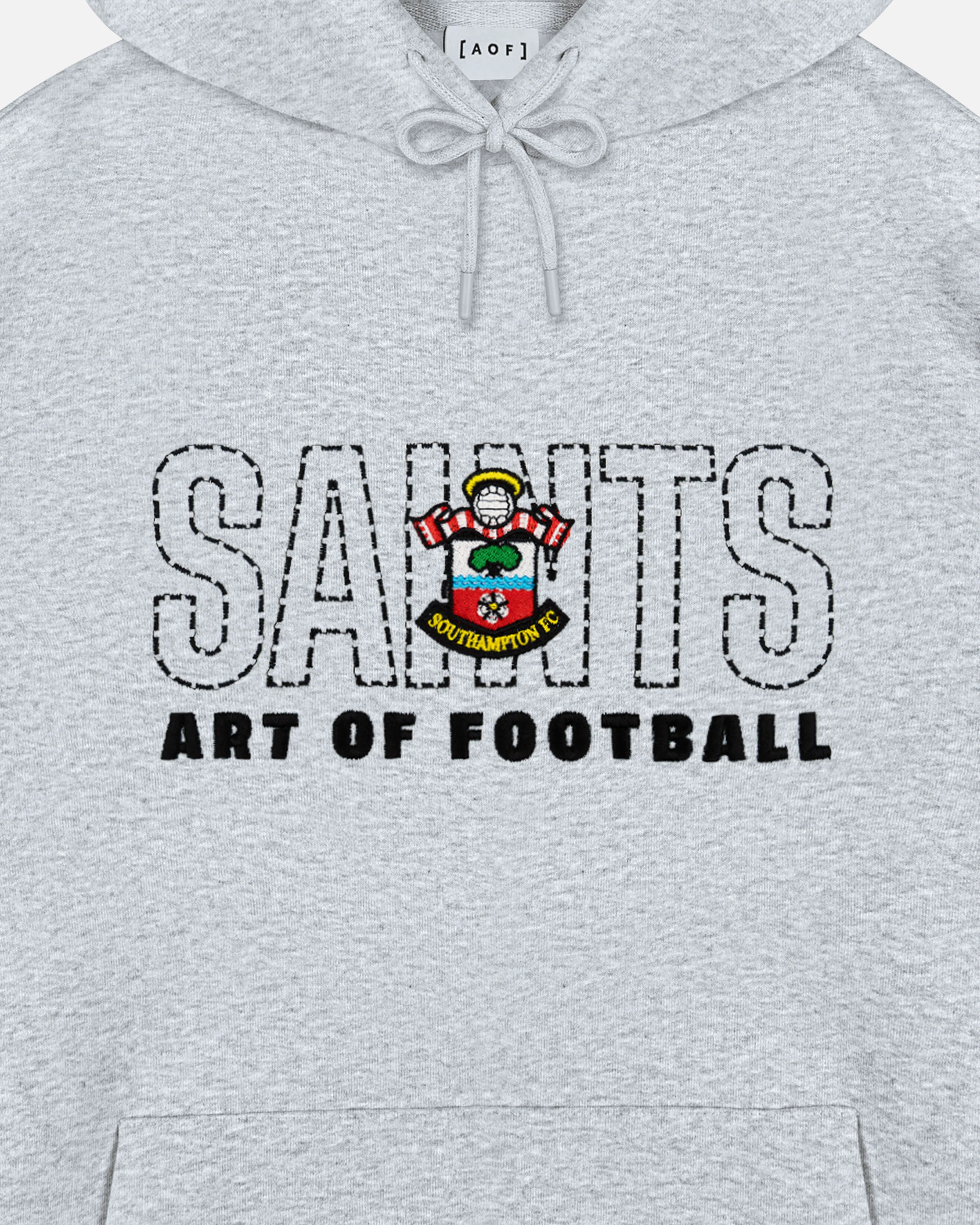 Southampton 90s Grey Hoodie - Image 2