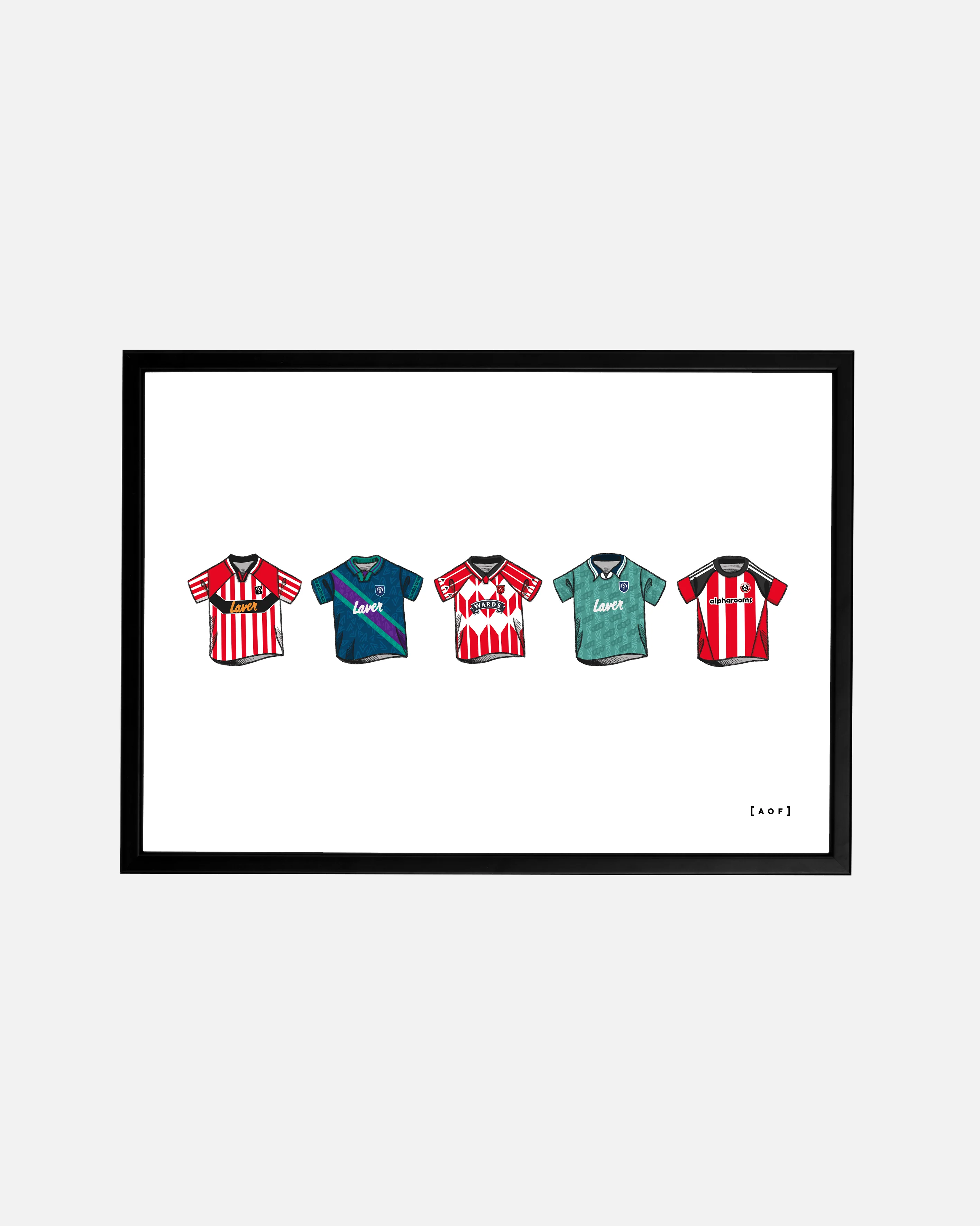 Sheffield United Classics Print