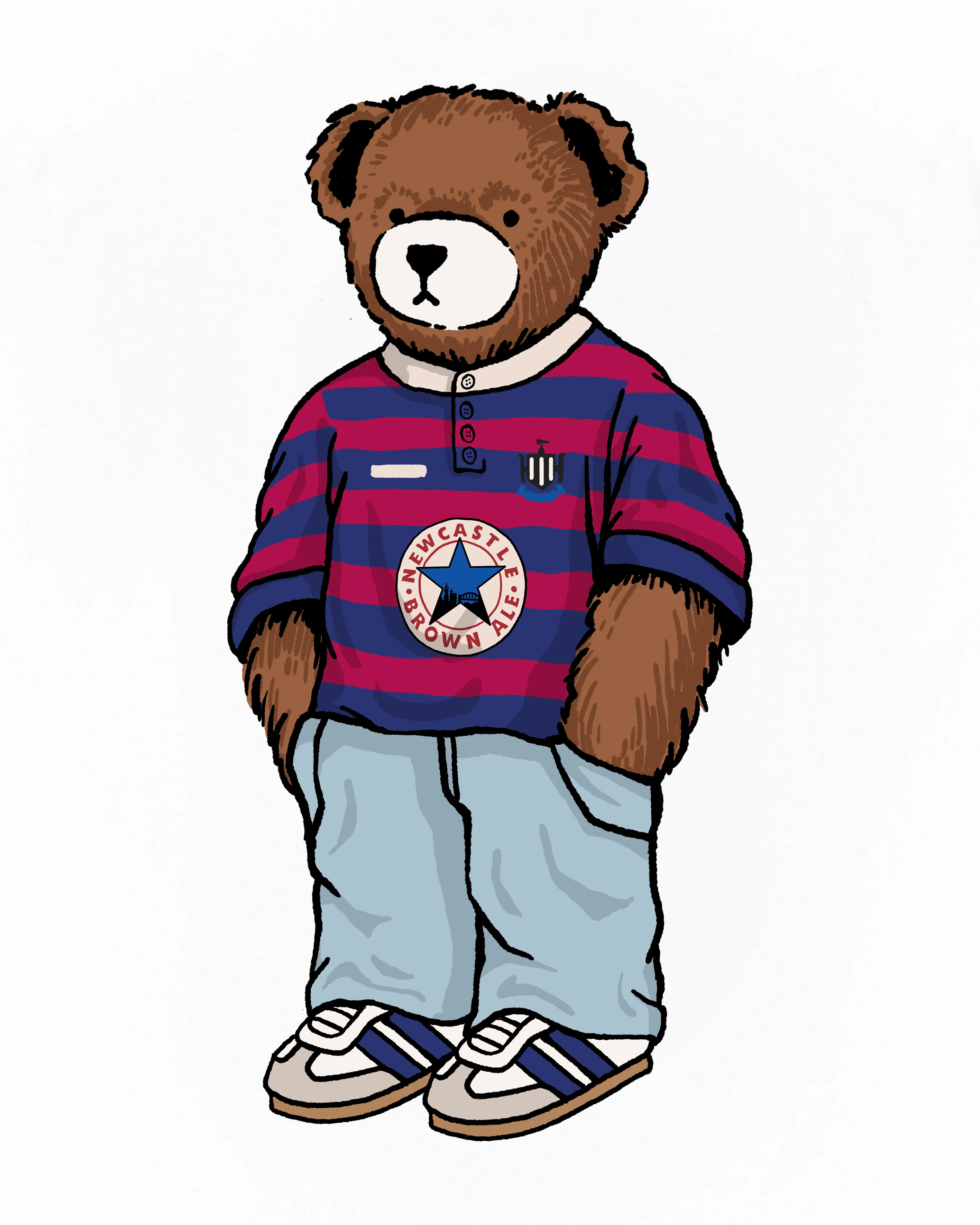 Toon Away Pickles White Tee - Image 2