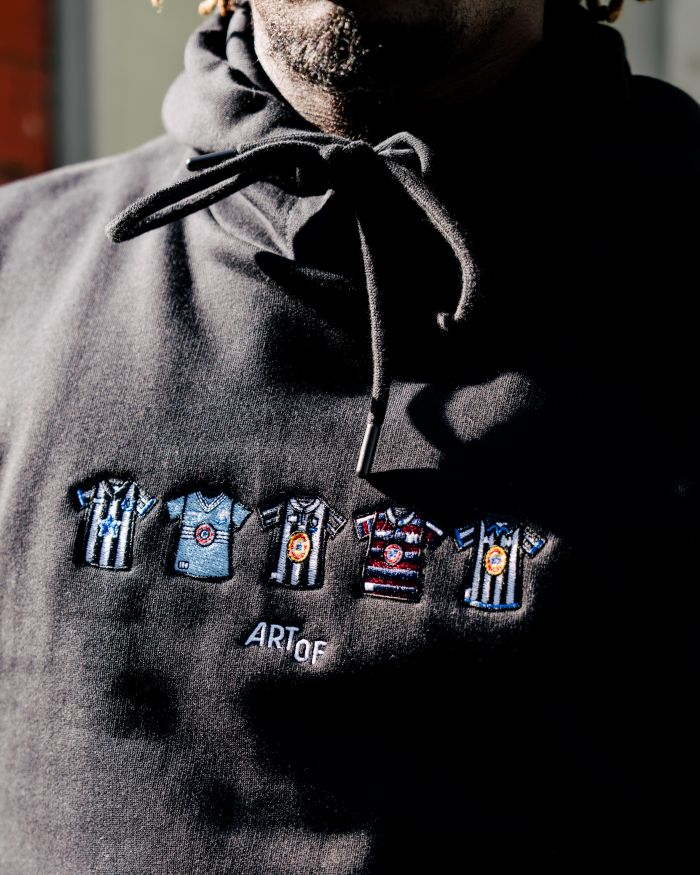 Toon Embroidered Classics Black Hoodie - Image 5