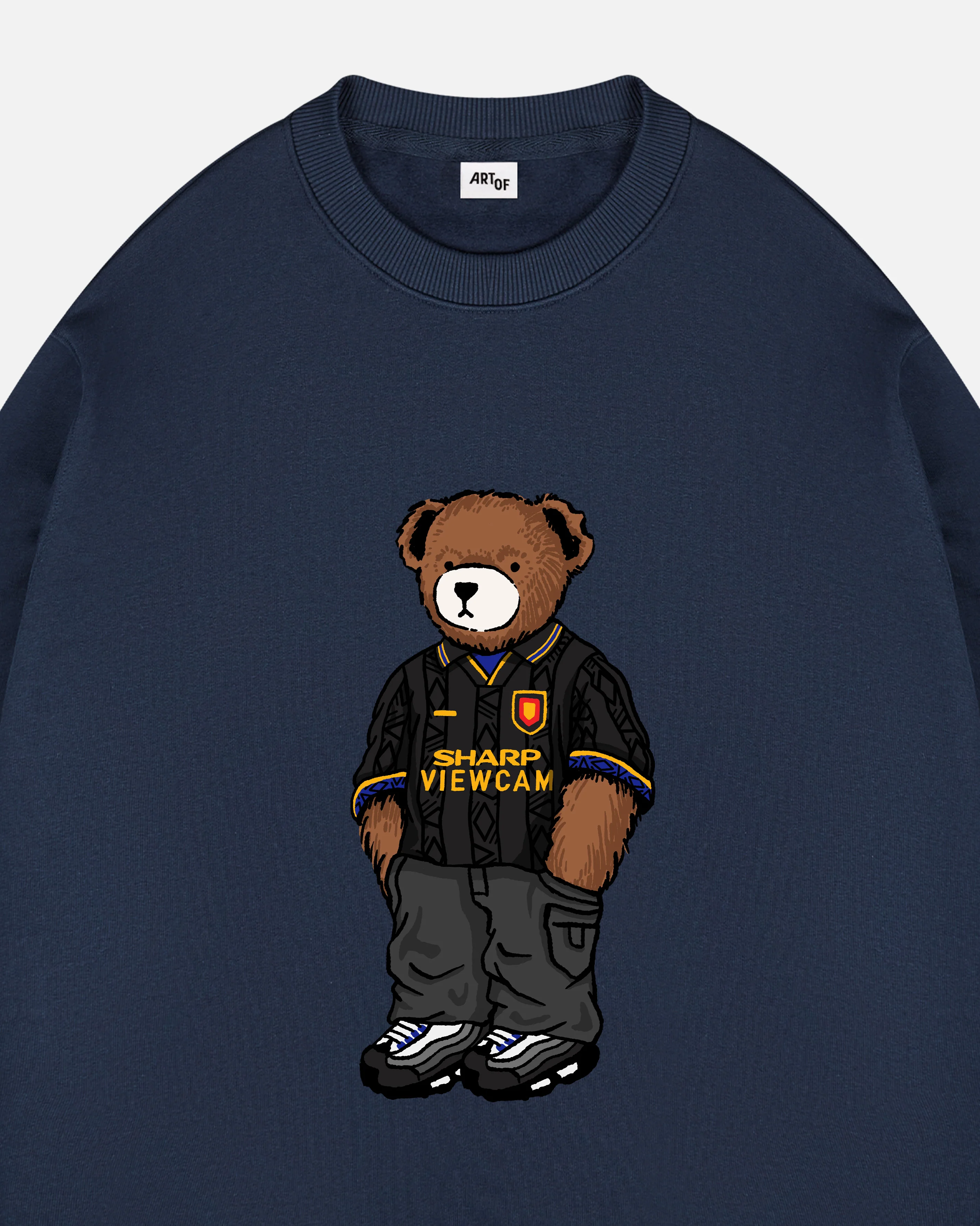 United Away Pickles Navy Sweat - Image 2